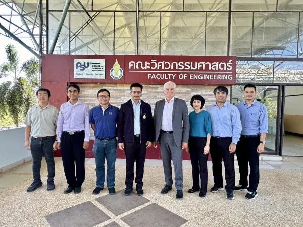 ผู้บริหารวิศวะคอมฯ ม.อ. ต้อนรับ Dr. Jos Vander Sloten คณบดีจาก KU Leuven หารือความร่วมมือทางวิชาการ